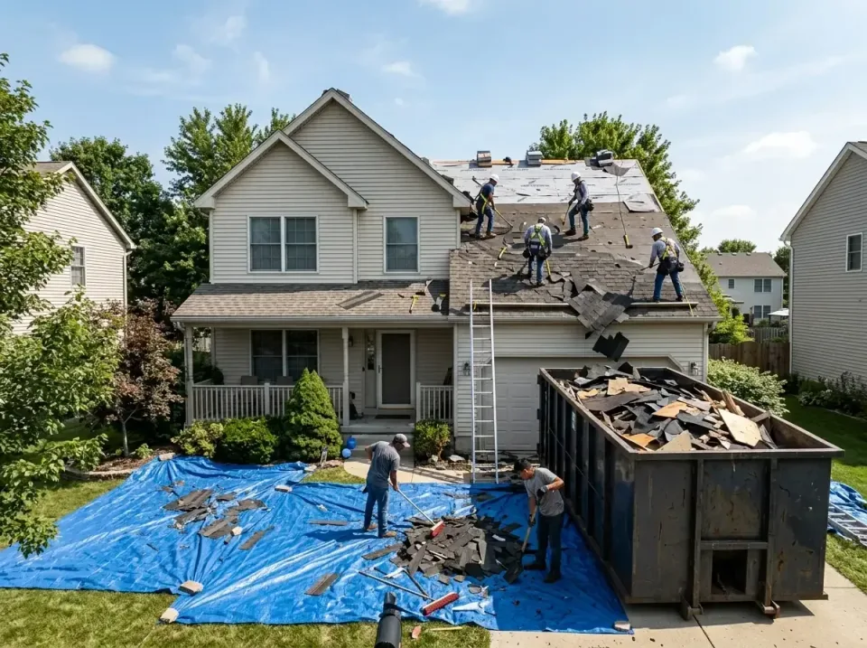 roof-replacement-debris-remova-004 — frequently asked questions, Cheapest Dumpster Rentals in Danielson, CT